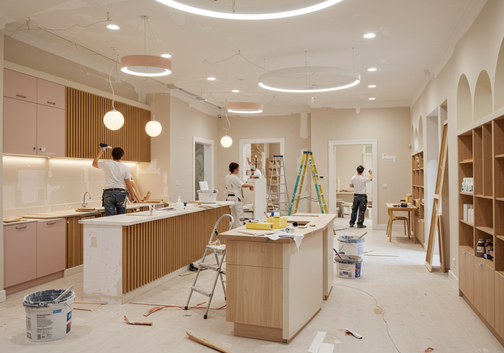 kos ubah suai klinik mengikut spesifikasi yang ditetapkan